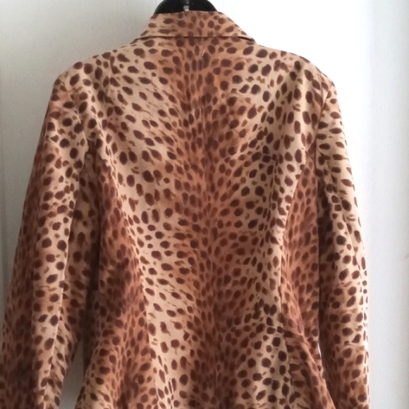 Jones New York | Chic Animal Print Jacket - Picture 6 of 7